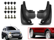 O.E Type Custom Front and Rear Mud Flap Guard (Set of 4 Pcs) | Compatible with HYUNDAI | Black