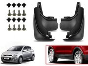 O.E Type Custom Front and Rear Mud Flap Guard (Set of 4 Pcs) | Compatible with HYUNDAI | Black