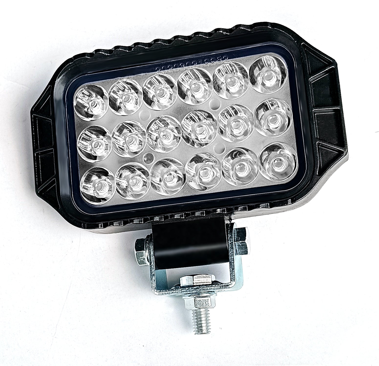 Auto Pearl Auxiliary light 18 LED Hi-Lo Ultra Bright White light Driving Spot Work Lights | 12V-35W High Brightness Driving Lamp, Work Spot Lights compatible with All Bikes and Cars