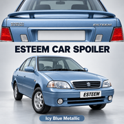 Auto Pearl Rear Boot Spoiler for Maruti Suzuki Esteem | Sporty Exterior Styling | Multiple Colour Options