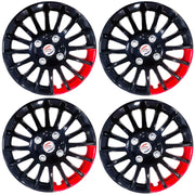Press Type Hubcap Camry Wheel Cover Replacements for OEM Steel Wheels Polypropylene Material with Retention Ring | Set of 4 Pcs