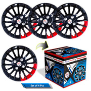 Press Type Hubcap Camry Wheel Cover Replacements for OEM Steel Wheels Polypropylene Material with Retention Ring | Set of 4 Pcs