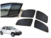 Z-Black Window Plug-in Half Sun Shades Car Curtain for TATA