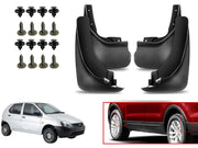O.E Type Custom Front and Rear Mud Flap Guard (Set of 4 Pcs) | Compatible with TATA | Black