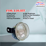 High Power Premium Quality Fog Lamp Compatible with Indica 2007 (Set of 2 Pcs)
