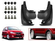 O.E Type Custom Front and Rear Mud Flap Guard (Set of 4 Pcs) | Compatible with TATA | Black
