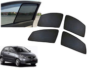 Z-Black Window Plug-in Half Sun Shades Car Curtain for TATA