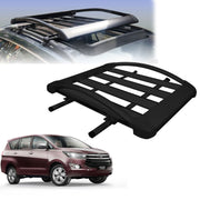 Car Roof Luggage (4x 4) Frame Aluminum Roof Frame Universal Roof Frame Travel Frame Load Frame Load Over 100 kg Roof Shelves Luggage Box Roof Rack (Black)