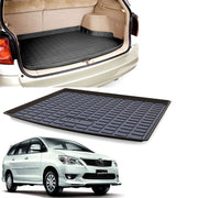 PVC Dustproof, Waterproof, Foldable & Antiskid Car Dicky, Trunk, Boot Mat Dicky Mat (Black)