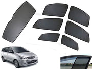 Z-Black Car Window Plug-in Half Sun Shades & Rear Dicky Curtain (Combo) for Toyota