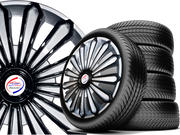 R14 Press Type Hubcap Blaze-DCR Wheel Cover Replacements for OEM Steel Wheels Polypropylene Material with Retention Ring | Set of 4 Pcs