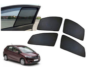 Z-Black Window Plug-in Half Sun Shades Car Curtain for Honda