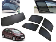 Z-Black Car Window Plug-in Half Sun Shades & Rear Dicky Curtain (Combo) for Honda
