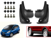 O.E Type Custom Front and Rear Mud Flap Guard (Set of 4 Pcs) | Compatible with HONDA | Black