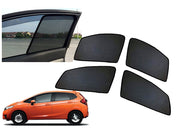 Z-Black Window Plug-in Half Sun Shades Car Curtain for Honda