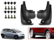 O.E Type Custom Front and Rear Mud Flap Guard (Set of 4 Pcs) | Compatible with HONDA | Black