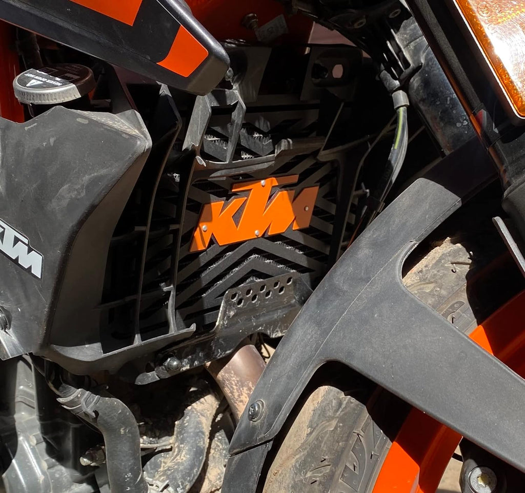 Ktm Radiator Radiator Guard /Radiator Grill compatible with KTM 125 Duke Bike Radia ...