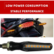 Auto Pearl Hi-quality LED Turn Signal Light Indicator for Bike (Pack of 2)