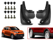 O.E Type Custom Front and Rear Mud Flap Guard (Set of 4 Pcs) | Compatible with MAHINDRA | Black