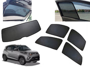 Z-Black Car Window Plug-in Half Sun Shades & Rear Dicky Curtain (Combo) for Mahindra