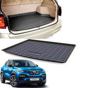 PVC Dustproof, Waterproof, Foldable & Antiskid Car Dicky, Trunk, Boot Mat Dicky Mat (Black)