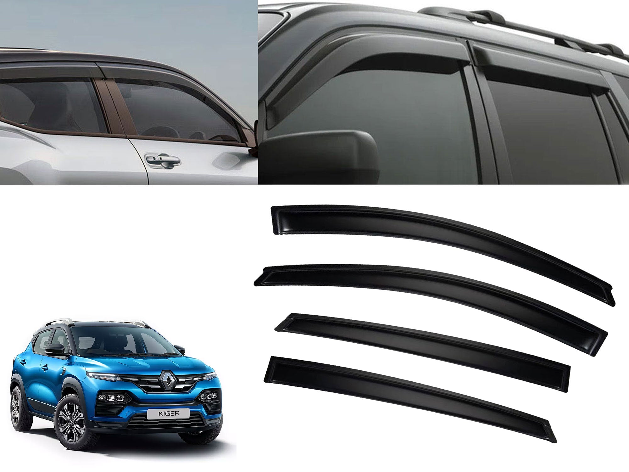 Auto Pearl Premium Door Visors for Renault | All Models