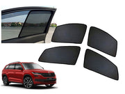 Z-Black Window Plug-in Half Sun Shades Car Curtain for Skoda