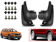 O.E Type Custom Front and Rear Mud Flap Guard (Set of 4 Pcs) | Compatible with SKODA | Black