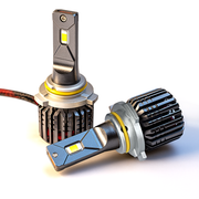 Auto Pearl 9006/HB4 LED Headlight Bulb for Car 100W 12000LM 6000K (White Light LED Headlight Bulb) compatible with All Car (Pack of 2)