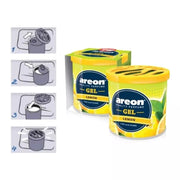 Aeron Lemon Gel Air Freshener for Car, 80g