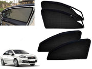 Zipper Magnetic Car Curtain Sunshades for Fiat