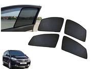 Z-Black Window Plug-in Half Sun Shades Car Curtain for Renault