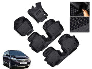 7D Car Floor Mats Luxury Leatherite 7D-Car Floor Mat with Velcro-Tape