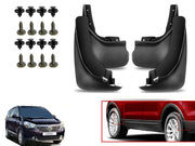 O.E Type Custom Front and Rear Mud Flap Guard (Set of 4 Pcs) | Compatible with Renault | Black