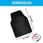 Carpet Car Floor Car Foot Mats (Set of 5)