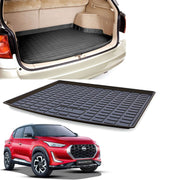 PVC Dustproof, Waterproof, Foldable & Antiskid Car Dicky, Trunk, Boot Mat Dicky Mat (Black)