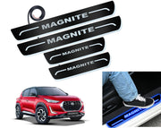 Auto Pearl Car Door Foot Step Led Sill/Scuff Plates With Mirror Finish Compatible with All Models (Set of 4)