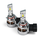 Auto Pearl 9005 LED Headlight Bulbs for Car – 120W, 12000LM, 6000K Cool White, Super Bright with Turbo Cooling Fan, compatible with All Car (Pack of 2)