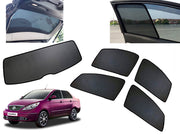 Z-Black Car Window Plug-in Half Sun Shades & Rear Dicky Curtain (Combo) for TATA
