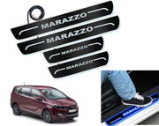 Auto Pearl Car Door Foot Step Led Sill/Scuff Plates With Mirror Finish Compatible with All Models (Set of 4)