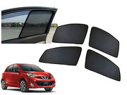 Z-Black Window Plug-in Half Sun Shades Car Curtain for Nissan