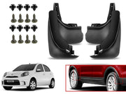 O.E Type Custom Front and Rear Mud Flap Guard (Set of 4 Pcs) | Compatible with NISSAN  | Black