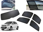 Z-Black Car Window Plug-in Half Sun Shades & Rear Dicky Curtain (Combo) for Nissan