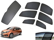 Z-Black Car Window Plug-in Half Sun Shades & Rear Dicky Curtain (Combo) for Honda