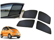 Z-Black Window Plug-in Half Sun Shades Car Curtain for TATA