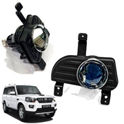 Auto Pearl H11 Halogen Bulb Projector DRL Fog light for Scorpio 2013 to 2017 (Set of 2)