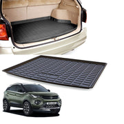 PVC Dustproof, Waterproof, Foldable & Antiskid Car Dicky, Trunk, Boot Mat Dicky Mat (Black)