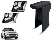 Auto Pearl Premium Car Armrest with Storage Box, High-Density Foam, Nappa Leatherette Black with double Stitching, No Obstruction to Rear Window Buttons, for Nexon-EV-2024