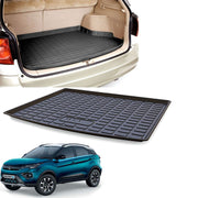 PVC Dustproof, Waterproof, Foldable & Antiskid Car Dicky, Trunk, Boot Mat Dicky Mat (Black)