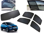 Z-Black Car Window Plug-in Half Sun Shades & Rear Dicky Curtain (Combo) for TATA